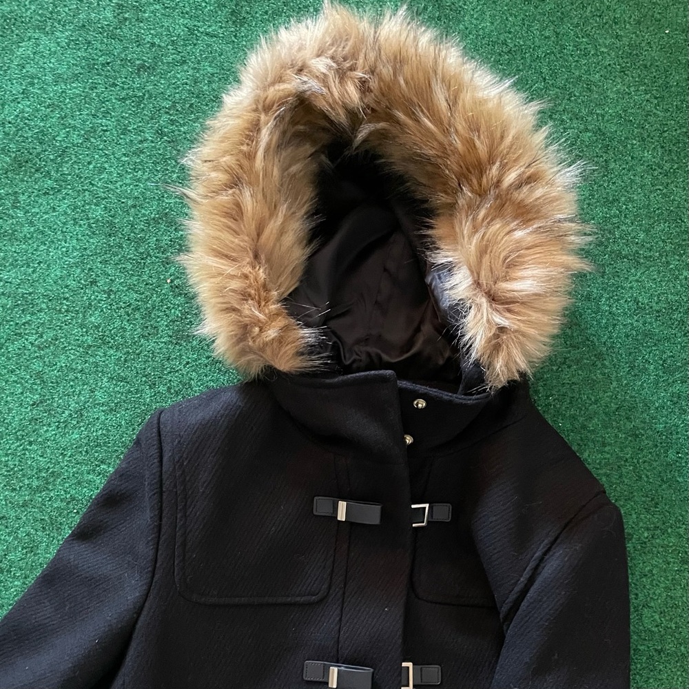 🟣 AMAZING DEAL! Women Cole Hann Wool Coat - Picture 5 of 9
